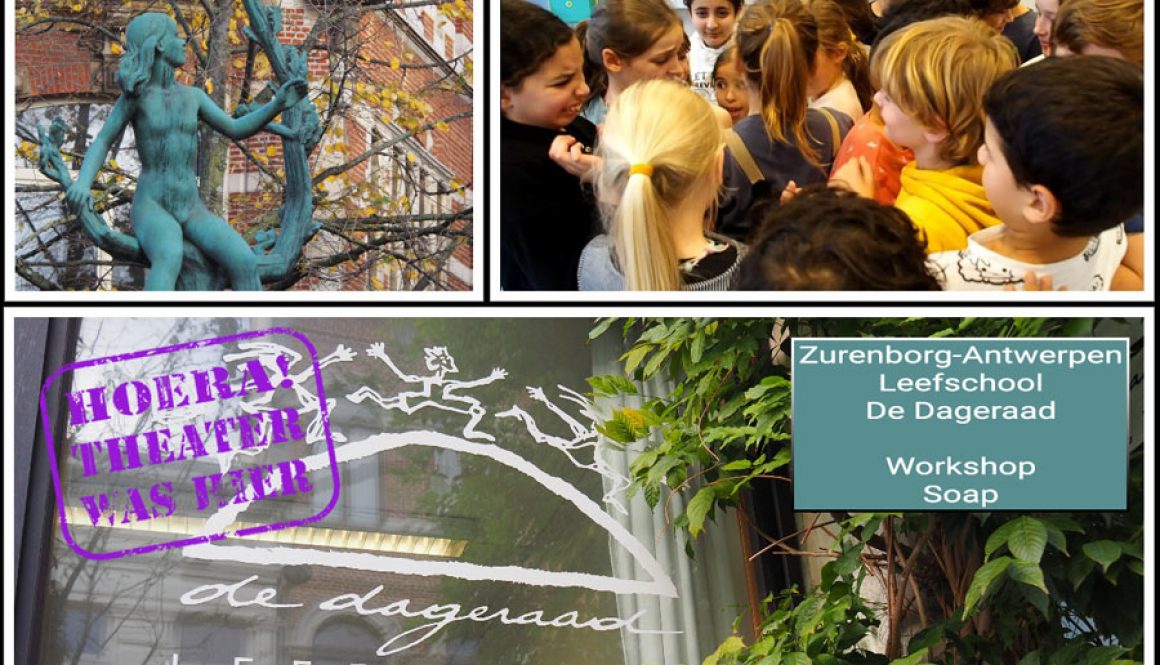 muzische vorming Toneelworkshop Soap acteren in leefschool De dageraad Antwerpen
