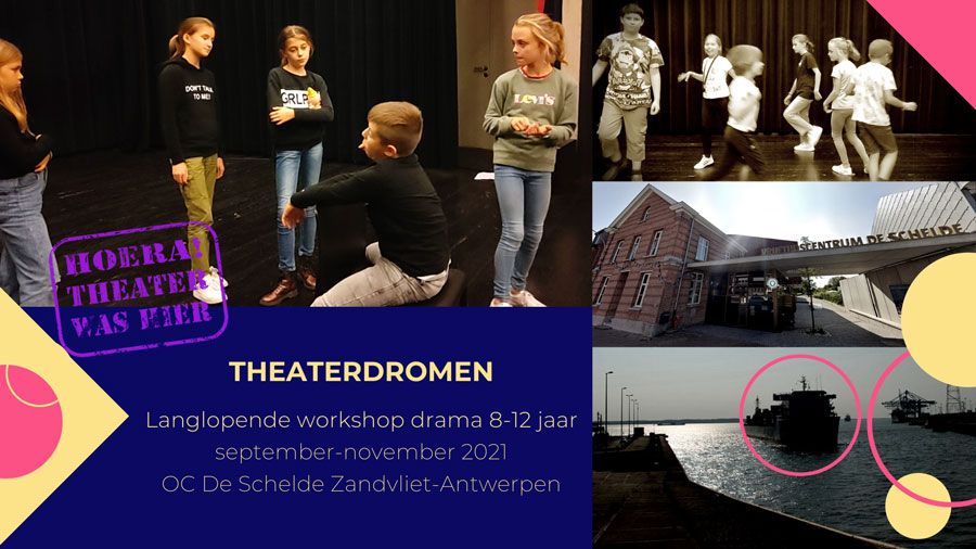 acteerlessen voor kinderen op woensdagnamiddag in Antwerpen Zandvliet