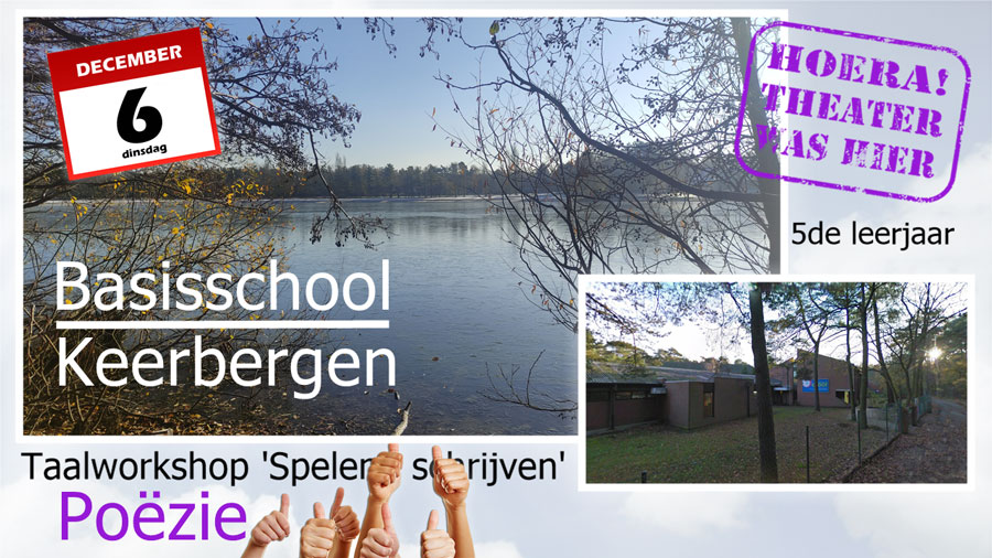 taalworkshop nederlands spelend schrijven poëzie basisschool atheneum keerbergen
