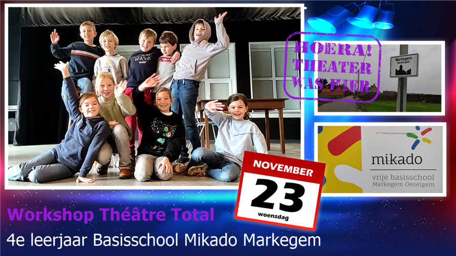 allround acteren théâtre total basisschool Markegem