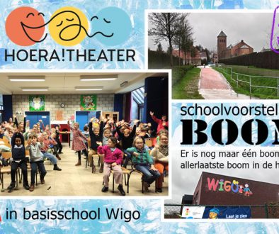 schoolvoorstelling over klimaat en plastieksoep voor lagere school in Wigo Essen