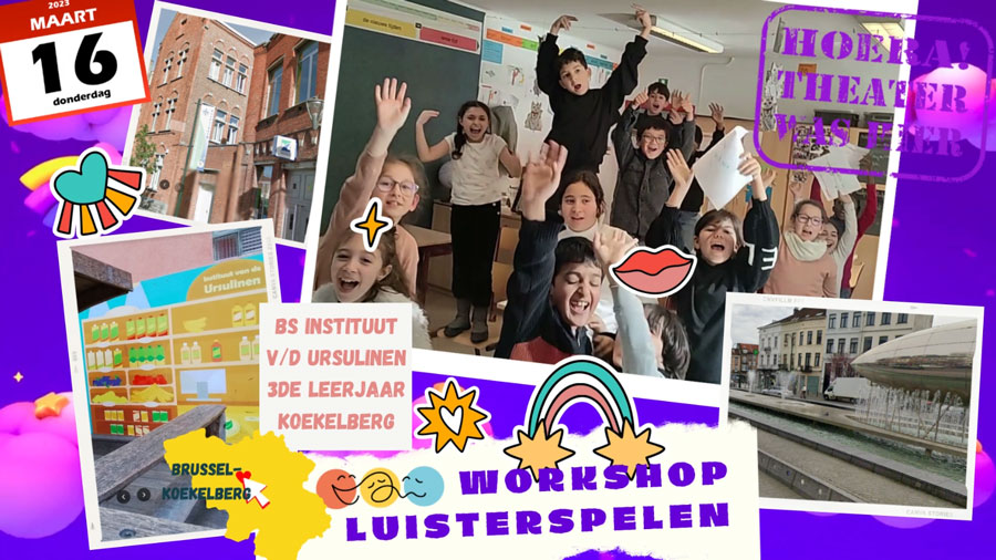 Workshop taal en drama Nederlands voor scholen Luisterspelen