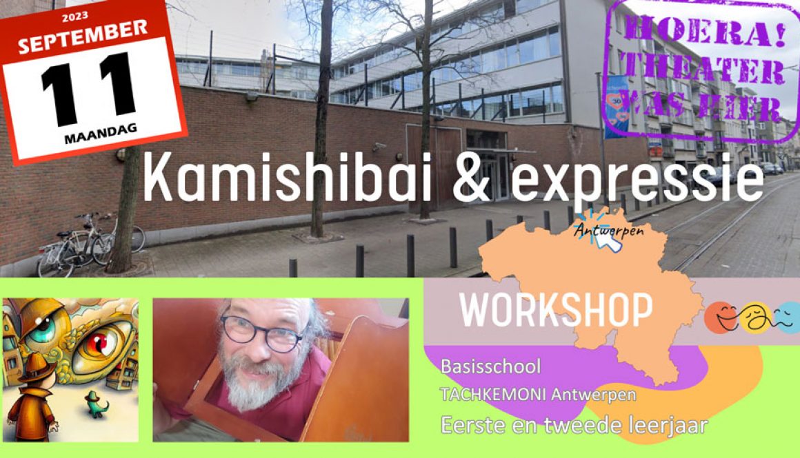 workshop kamishibai en expressie voor kleuter- en lagere school