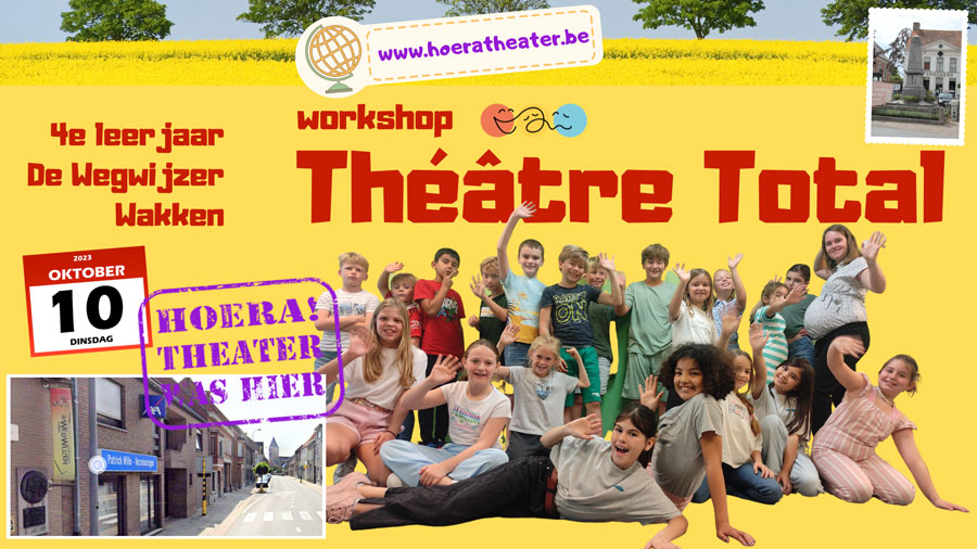 Théâtre total workshop drama werken beweging en tekst