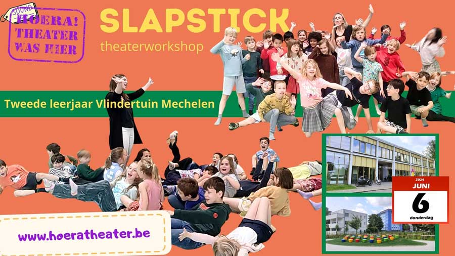 theaterworkshop slapstick voor leerlingen lagere school